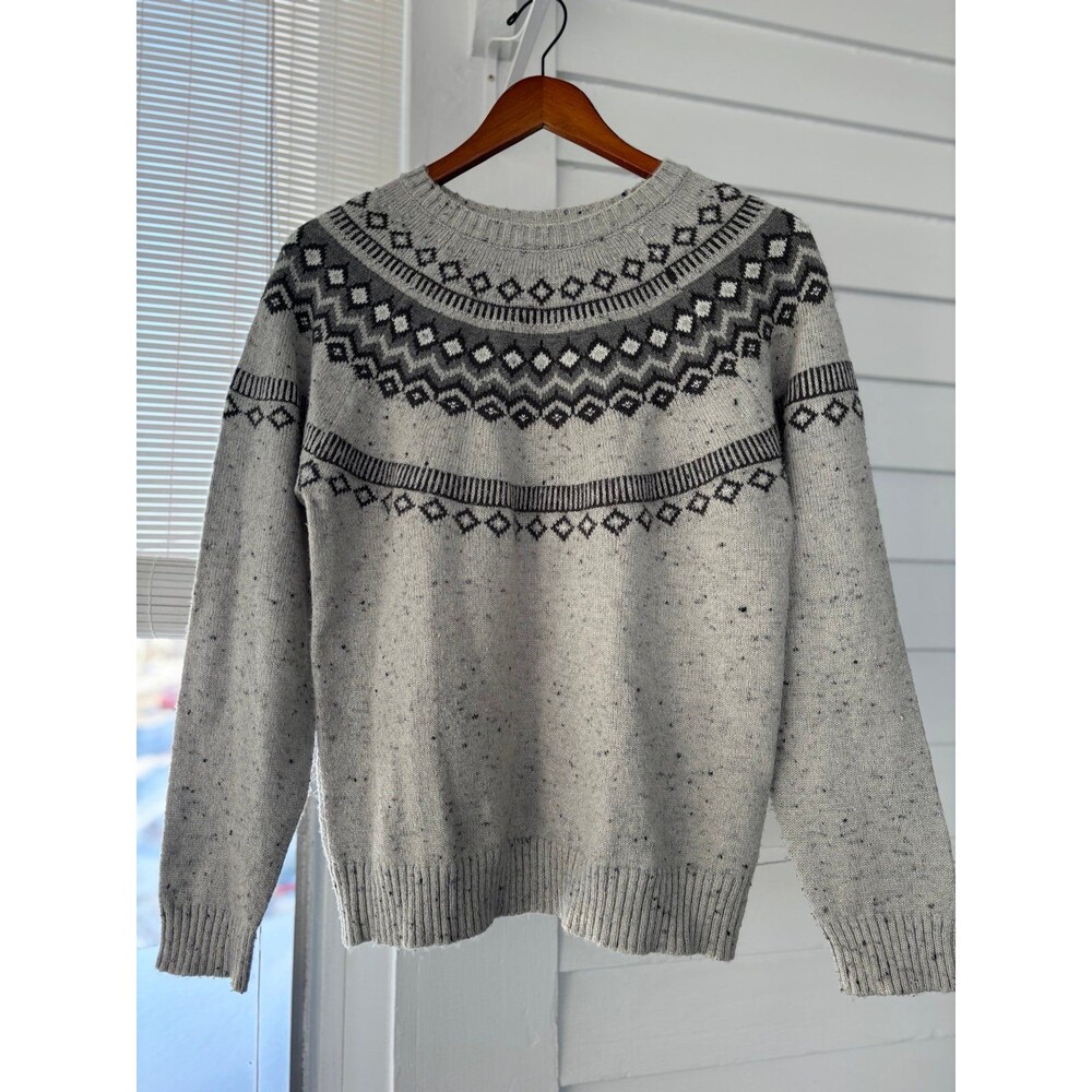 Weatherproof crewneck holiday sweater